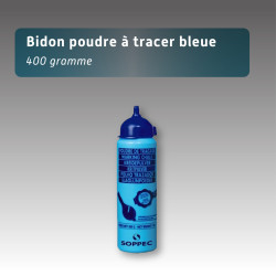 Bidon poudre bleue 400 gramme