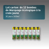 Lot 12 bombes écologiques à la craie