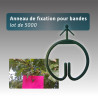 Lot 5000 anneaux pour bande ruban réutilisable
