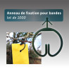 Lot 1000 anneaux pour bande ruban réutilisable