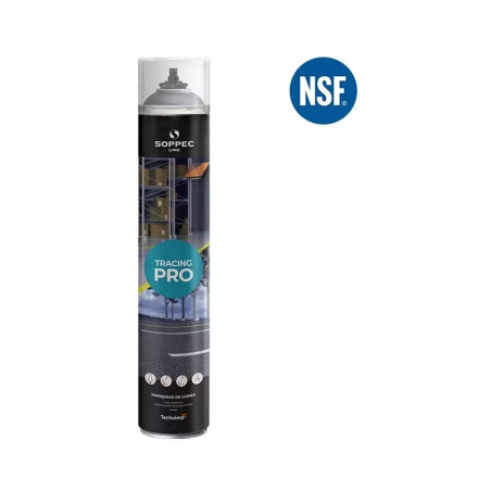 Bombe de marquage tracing pro peinture permanente - lignes de signalisation - 12 à 18 mois - 7 coloris