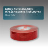 Bande autocollante réfléchissante à découper 50mm*50m - autocollante - Ruban de nuit -