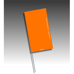 Piquets drapeaux rectangulaires - sans pastilles de nuit