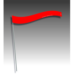 Piquets rubalises bandeaux- sans pastilles de nuit