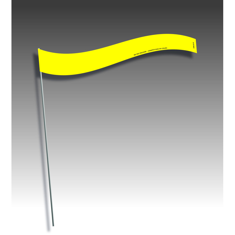 Piquets rubalises bandeaux- sans pastilles de nuit