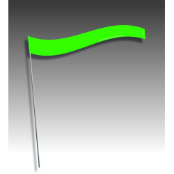 Piquets rubalises bandeaux- sans pastilles de nuit