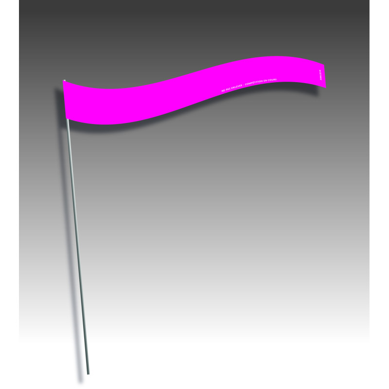 Piquets rubalises bandeaux- sans pastilles de nuit