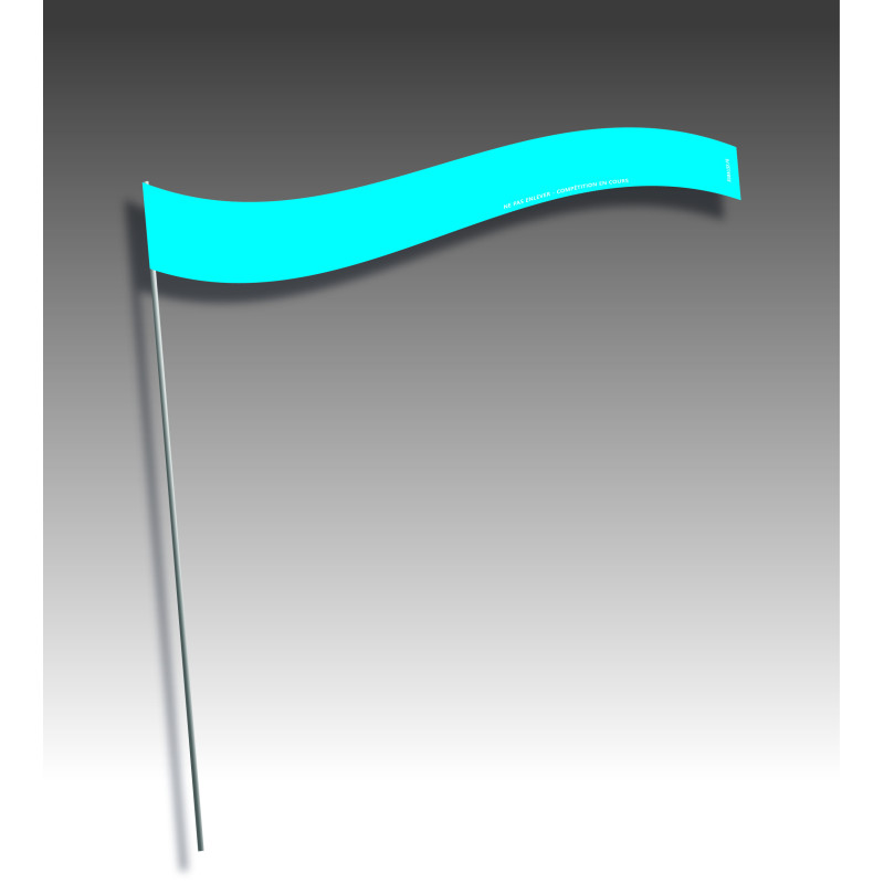 Piquets rubalises bandeaux- sans pastilles de nuit