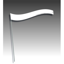 Piquets rubalises bandeaux- sans pastilles de nuit