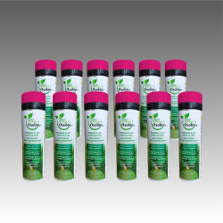 Lot carton de 12 bombes de Marquage écologique à la craie éphémère30 jours 500ml - couleur unique