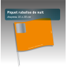 Piquet rubalise spécial nuit réutilisable - 7 couleurs -  Balisage