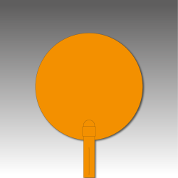 Piquet jalon 90cm - lot 50  Balisage