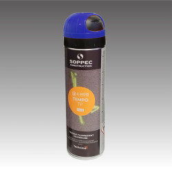 Bombe de marquage au sol temporaire 500 ml (30 jours) - 7 couleurs disponibles