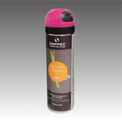 Bombe de marquage au sol temporaire 500 ml (60 jours) - 7 couleurs disponibles