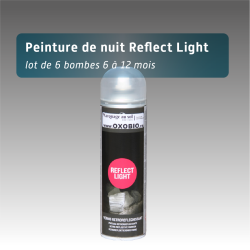 Lot de 6 Bombes Marquage de nuit Reflect light