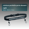 Ceinture pochette porte dossard Rapik