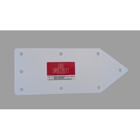 Flèche de signalisation multi-trou 25 x 10 cm Forex PVC 5 mm
