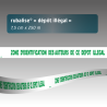 Rubalise dépôt illégal - Zone identification des auteurs - 75 mm x 250 m