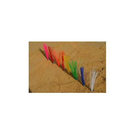 Lot de 25 traceurs pour marquage au sol réutilisables - 7 couleurs
