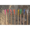 Lot de 25 traceurs pour marquage au sol réutilisables - 7 couleurs