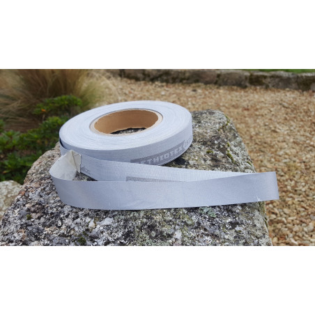 Rubalise toile réfléchissante autocollante 25mm*50m