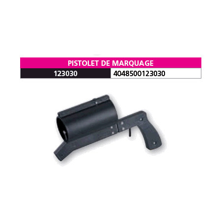 Pistolet de marquage à la craie 1 bombe