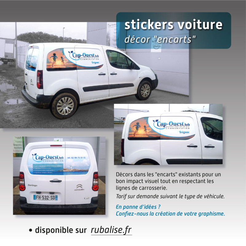 Autocollant voiture sur mesure - ref.autocollant-voiture