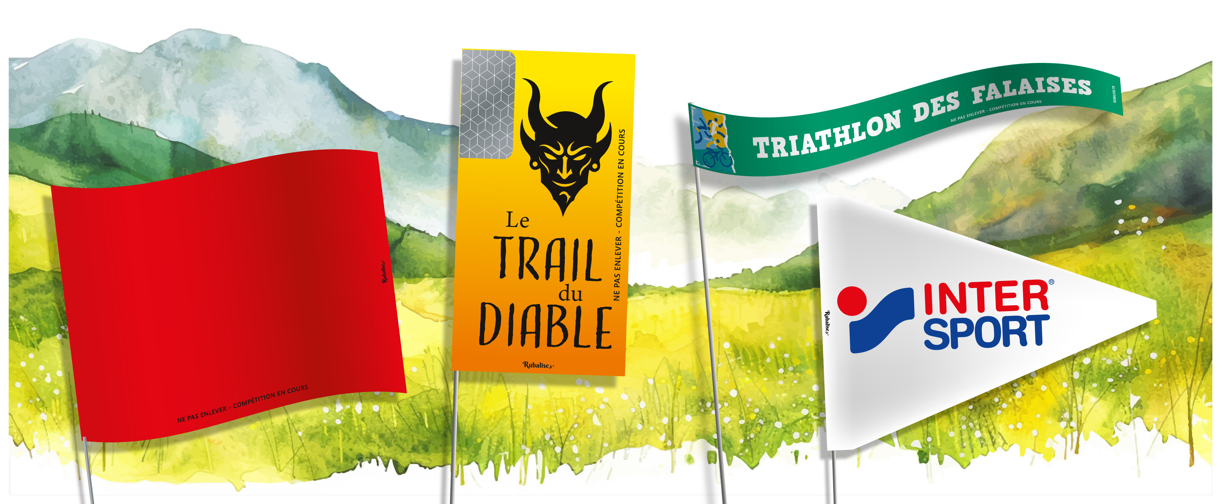 Le balisage idéal pour vos événements : pratique, durable et personnalisable