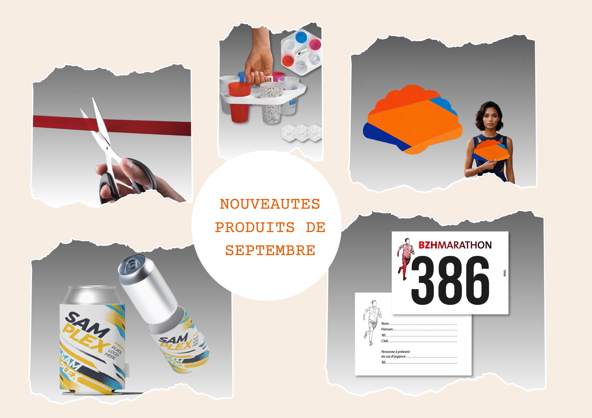 Nouveautés produits événementiels et manifestations | Rubalise.fr